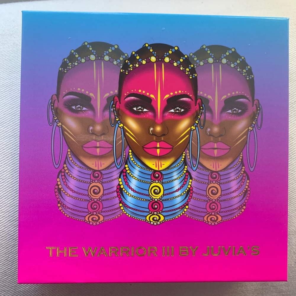 Warrior III by Juvia’s eyeshadow pallet